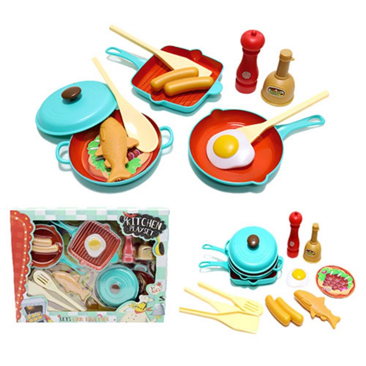 주방놀이장난감 이지쿠킹아침식사 소꿉놀이 어린이집 유치원교구 어린이날선물