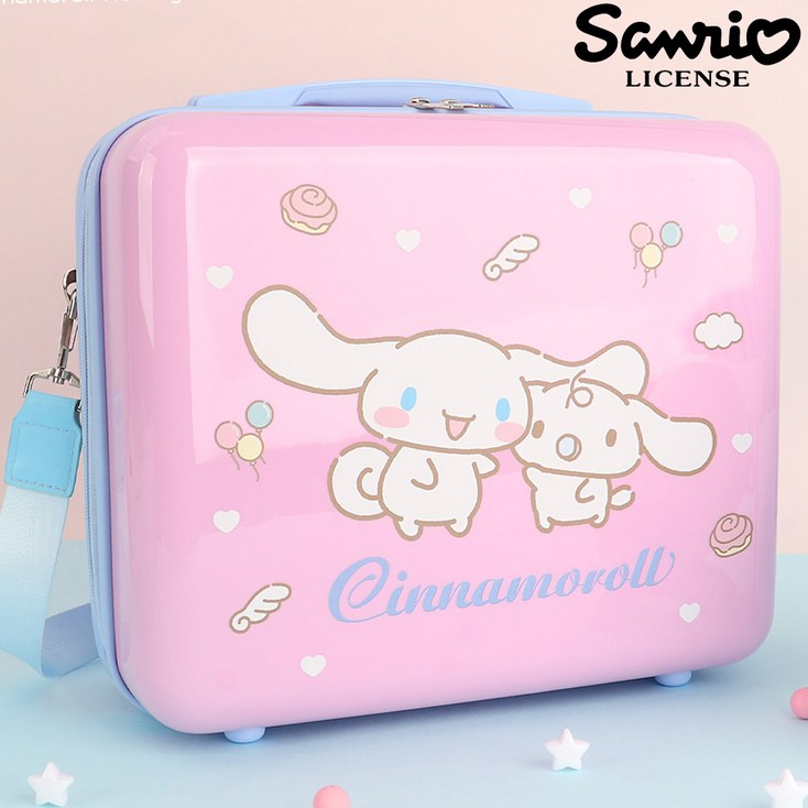 산리오 정품 16인치 기내용 캐리어 크로스 여행가방