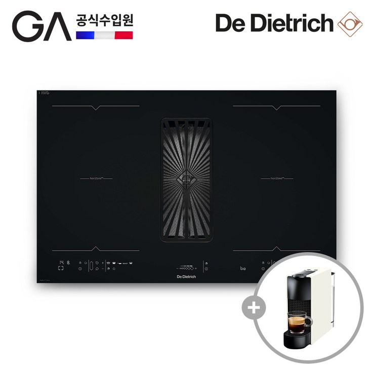한국공식수입원무료설치사은품 증정 디트리쉬 2in1 후드 일체형 인덕션 4구 DPI7888BH