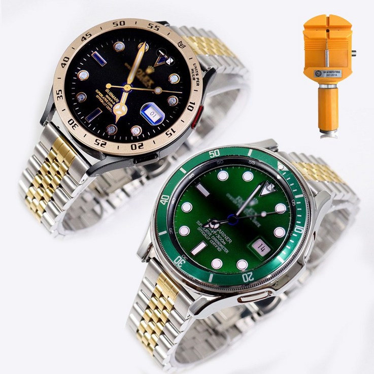 오르몽트 갤럭시워치4 클래식워치4 쥬빌레 일자형 스트랩 46mm 42mm 44mm 40mm 호환 공구 오르몽트 갤럭시워치4 클래식워치4 쥬빌레 일자형 스트랩 46mm 42mm 44mm 40mm 호환 공구