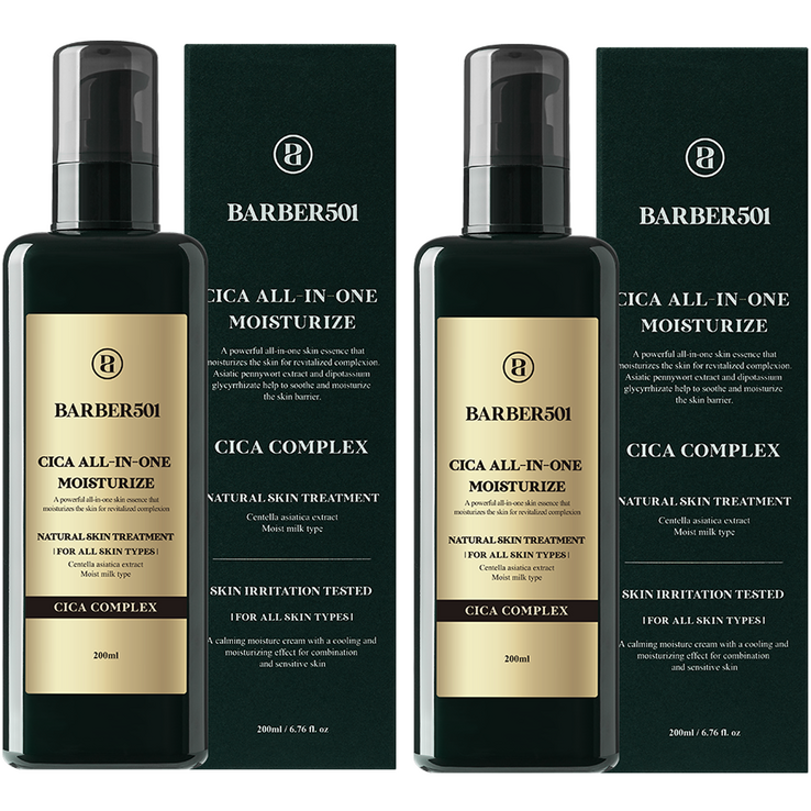 바버501 시카 올인원 모이스처라이즈, 200ml, 2개 바버501 시카 올인원 모이스처라이즈, 200ml, 2개