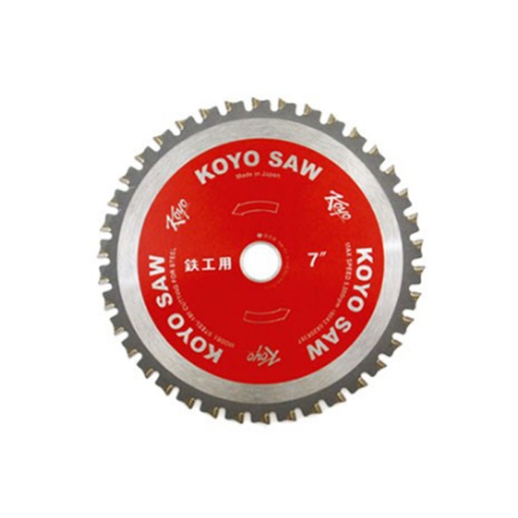 KOYO STEEL180 코요 금속용 원형톱날 7인치 외경180 X 날두께2.0 내경19 날수38