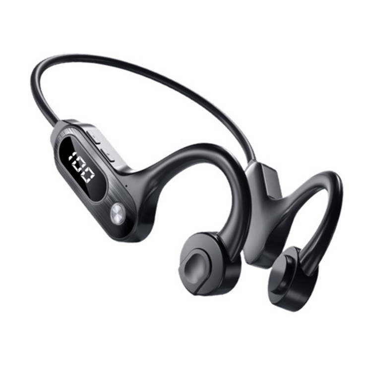 ELSECHO V30 스포츠 골전도 블루투스이어폰, 블루, 단일상품 ELSECHO V30 스포츠 골전도 블루투스이어폰, 블루, 단일상품