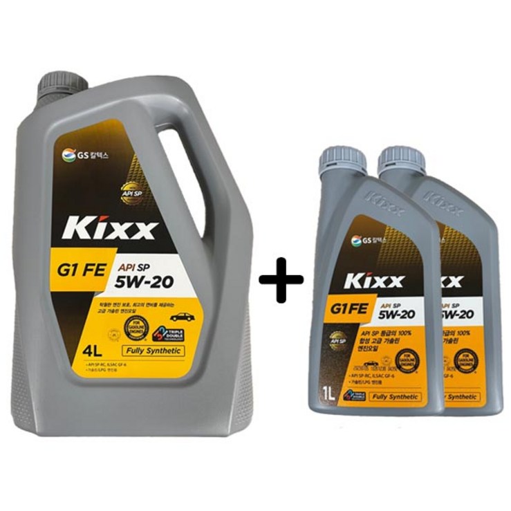 KIXX G1 FE 5W20 SP 4L 1개 1L 2개 가솔린 KIXX G1 FE 5W20 SP 4L 1개 1L 2개 가솔린