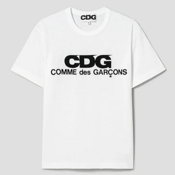 꼼데가르송 CDG 에어플레인 로고 화이트 반팔티셔츠 XXL 남녀공용 SZT0050512 꼼데가르송 CDG 에어플레인 로고 화이트 반팔티셔츠 XXL 남녀공용 SZT0050512