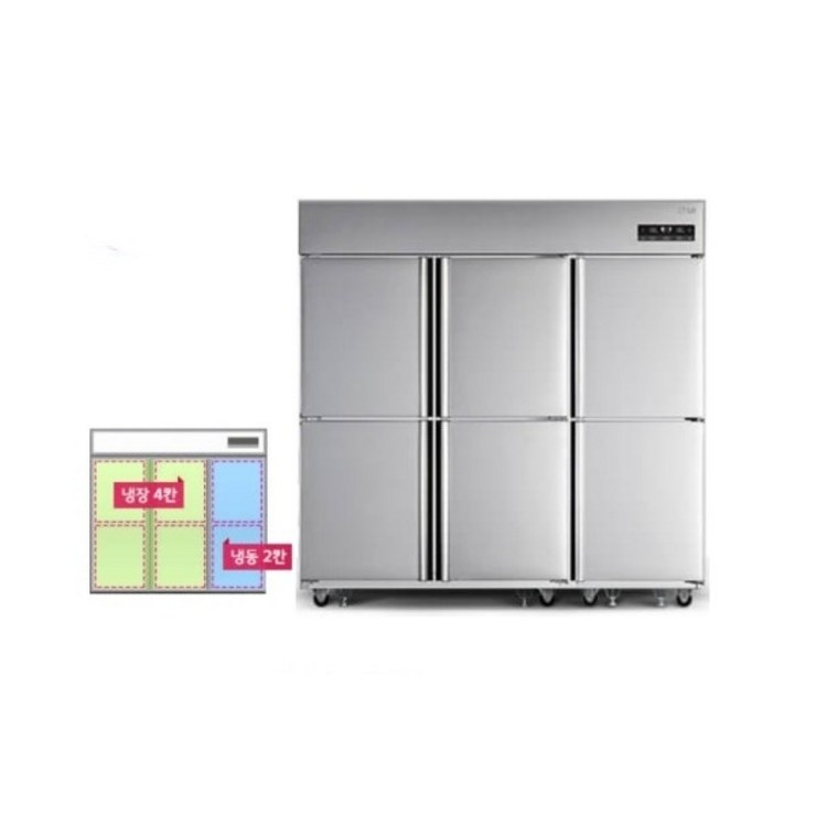 LG전자 냉동냉장고 65박스 기존(1/3냉동) 냉동500L 냉장1110L 엘지냉장고 C170LDZB 무료배송&설치