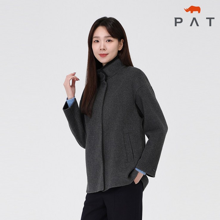PAT 여성 핸드메이드 울캐시 숏 자켓1H81213