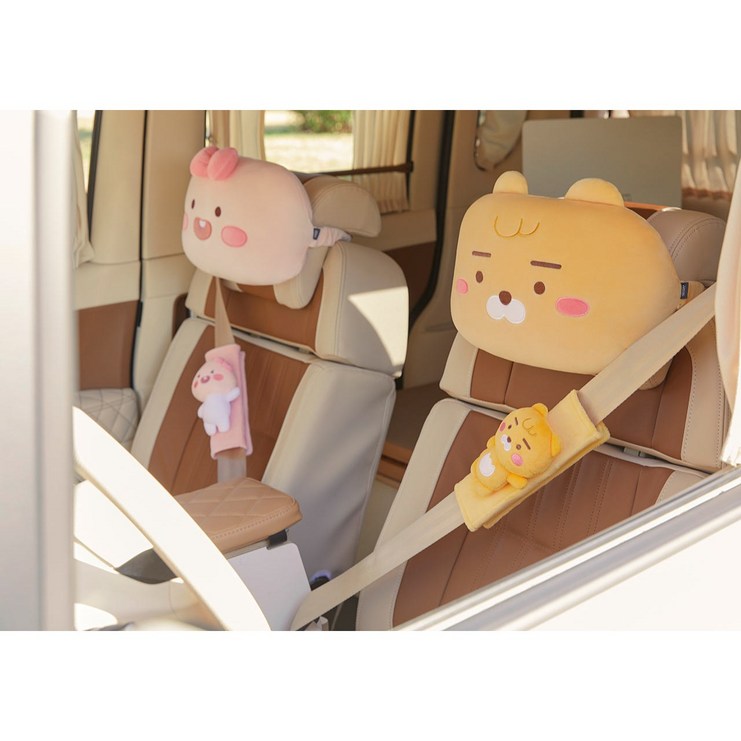 폭신한 리틀어피치 인형 차량용 목쿠션 폭신한 리틀어피치 인형 차량용 목쿠션