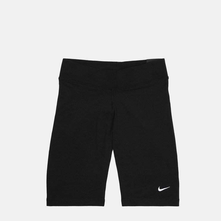 나이키 여자 에센셜 바이크 5부 레깅스 블랙 CZ8526010