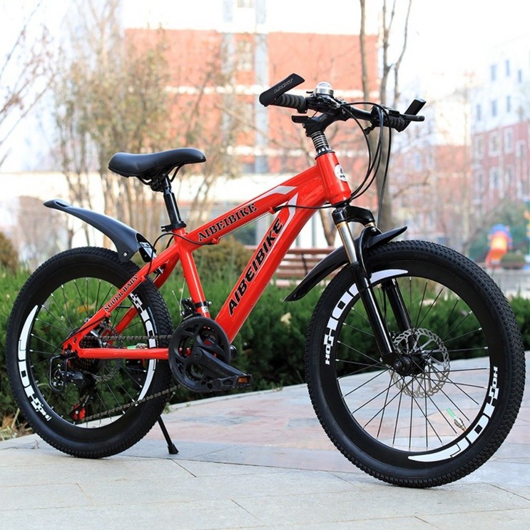 MTB자전거 로드자전거 산악자전거 MTB 입문추천 자전거 20222426 인치, 형광 레드 MTB자전거 로드자전거 산악자전거 MTB 입문추천 자전거 20222426 인치, 형광 레드