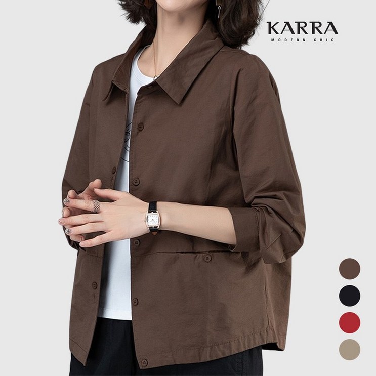 카라 KARRA  77까지 랜드포켓자켓 A3F0461