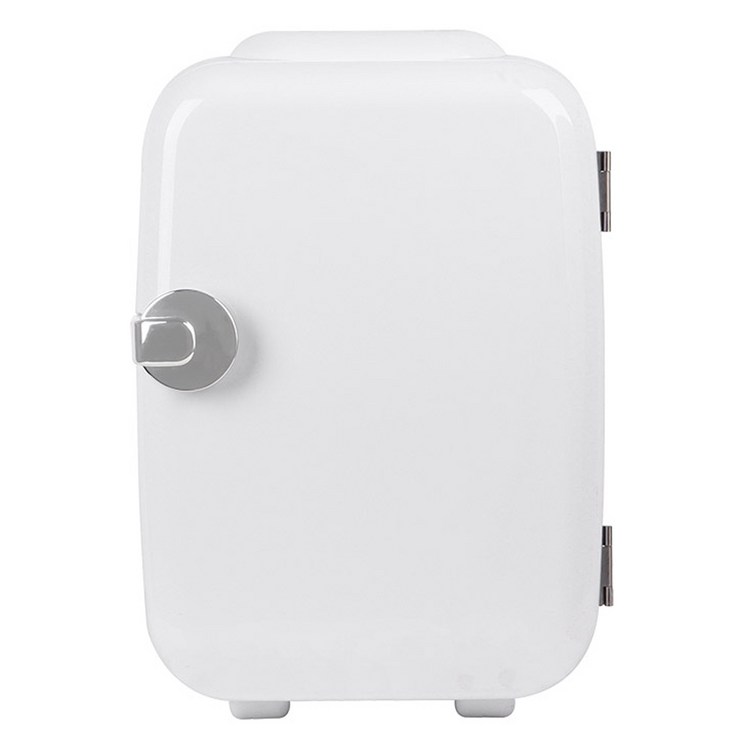 애니게이트 차량용 무소음 미니 냉온장고, 5L, 화이트