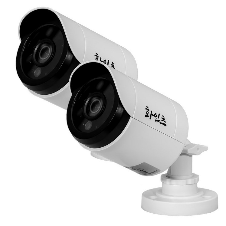화인츠 200만화소 실외CCTV 카메라 주차장 매장용 2세트, FACEQS5320