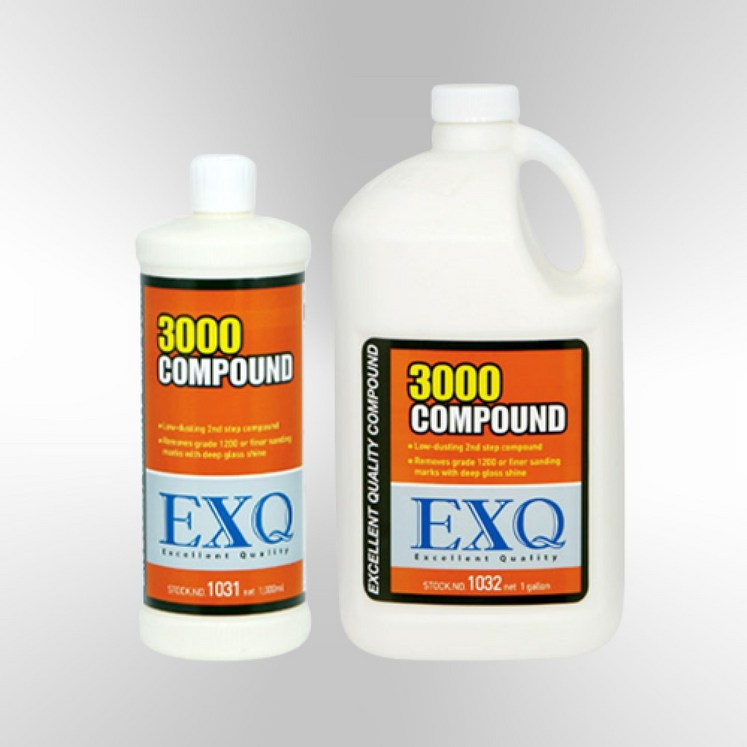 이엑스큐 3000방 컴파운드 EXQ 3000 COMPOUND SN10311L 2차컴파운드 차량광택 1차컴파운딩 스크래치 제거 도장표면 광택 특수공법제조 연마입자의 순도개선, 1개