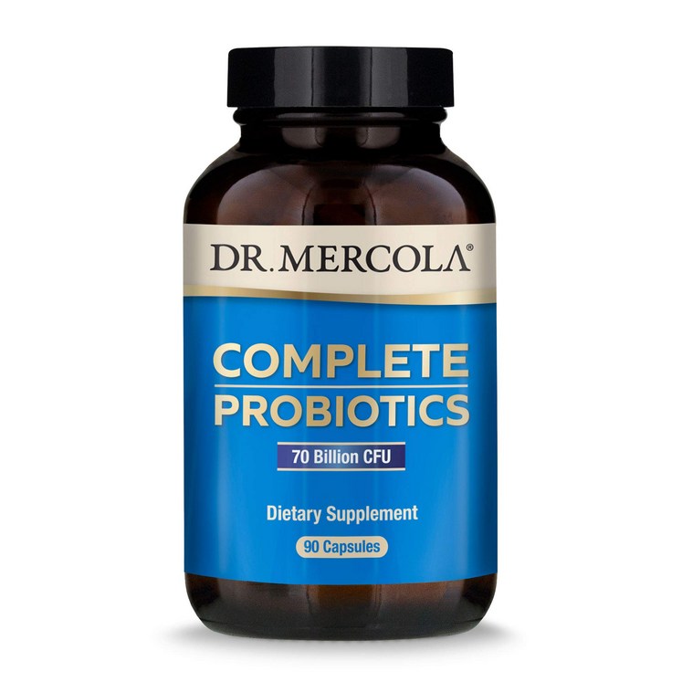 닥터 머콜라 프로바이오틱스 700억 90캡슐 Dr. Mercola, Complete Probiotics, 70 Billion, 1개, 90정
