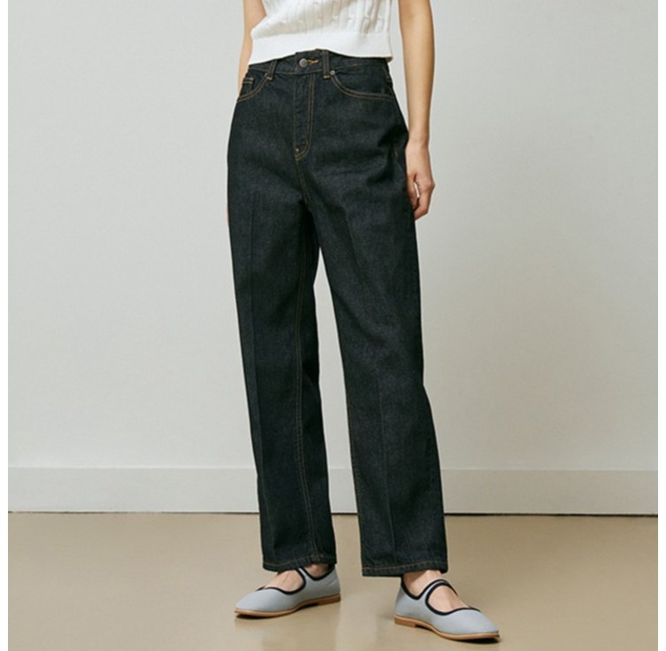 스파오 여성용 데일리지 스트레이트 진 SPTJD23G31 스파오 여성용 데일리지 스트레이트 진 SPTJD23G31