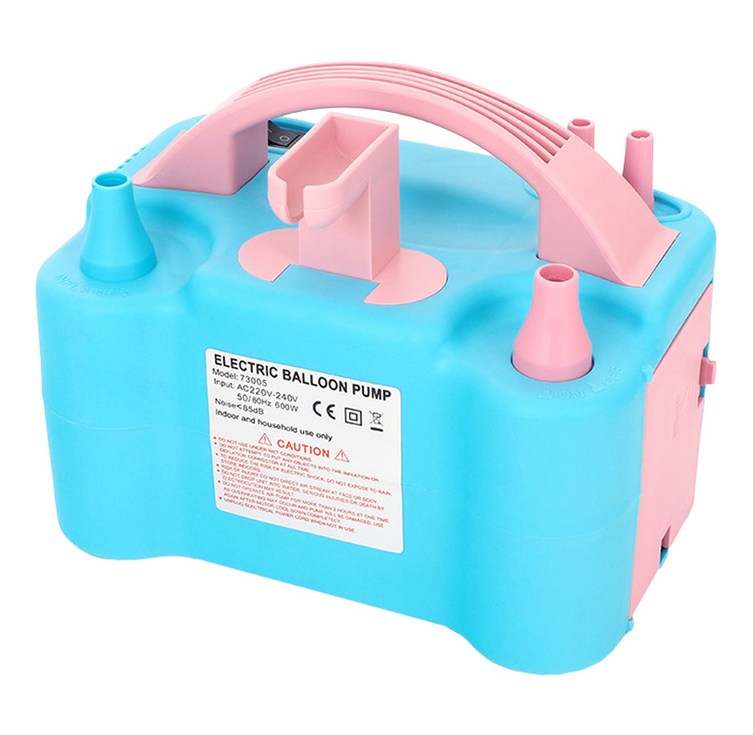 파티팡 풍선 공기 주입용 초소형 양구 에어펌프 인플레이터