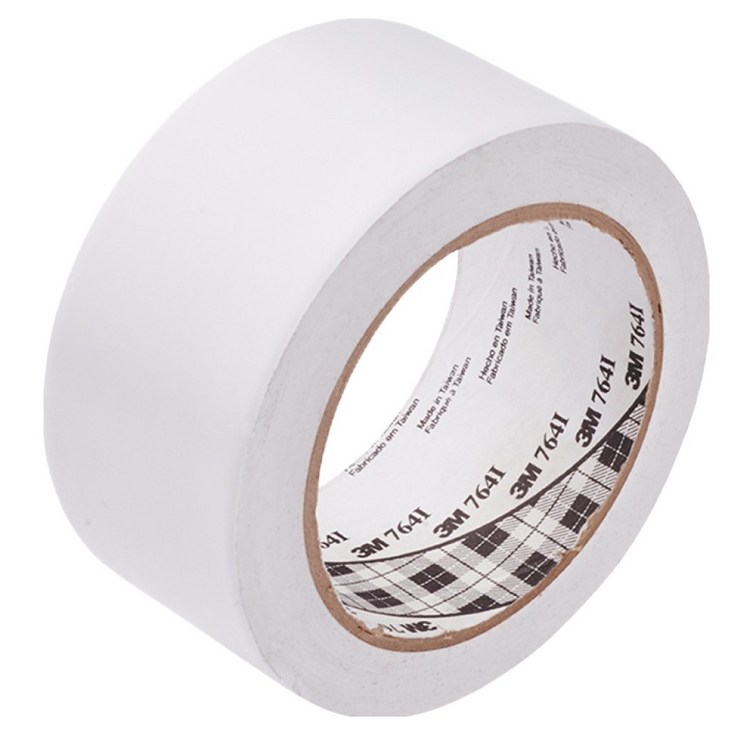 3M 바닥 라인 764 테이프 백색 50.8mm x 32.9m