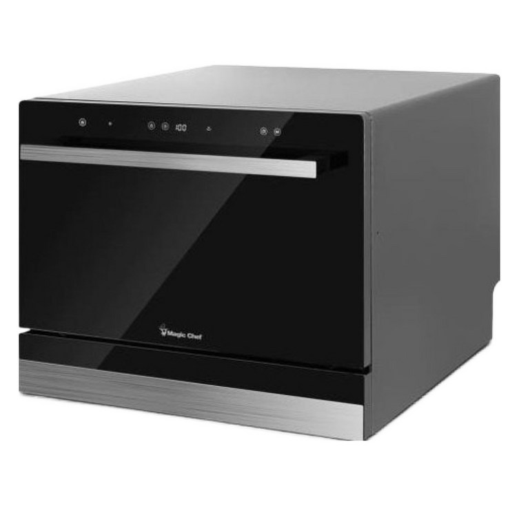 매직쉐프 식기세척기 식기건조기 6인용, 블랙, MEDWB06B, 단순배송상품