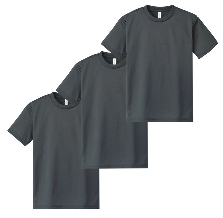 티팜 스포츠 남녀공용 드라이쿨 라운드 티셔츠 3p 7