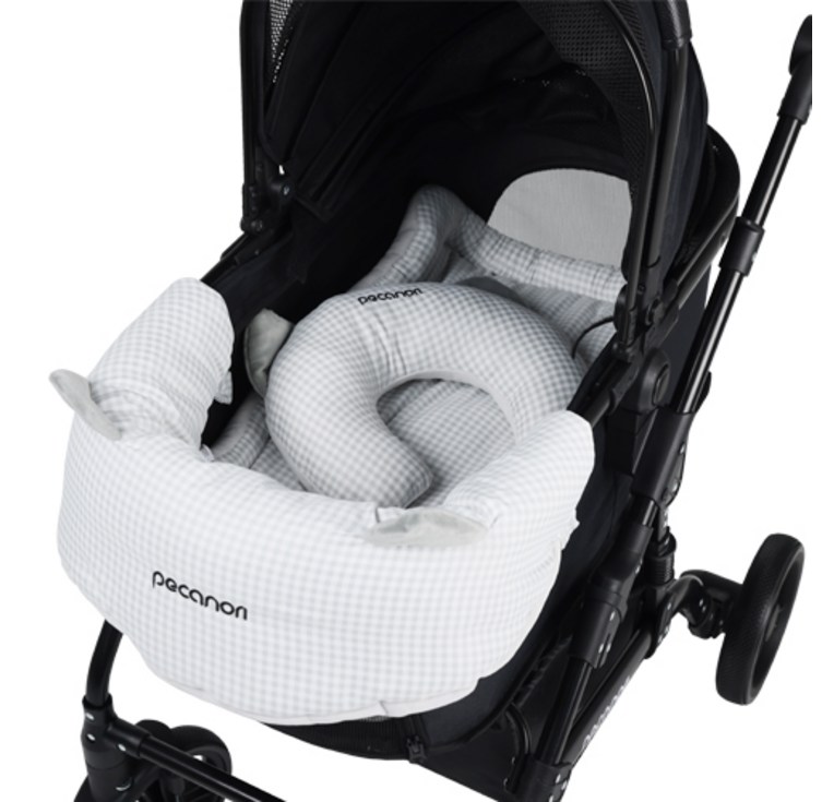 피카노리 강아지 분리형 컴포터 라이너 쿠션 3종 세트, 카키 그레이, 1세트