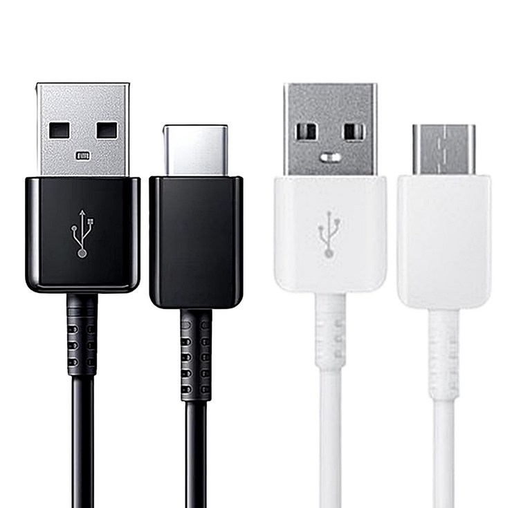 neonp 11 삼성 전용 USB C타입 고속 충전케이블 최대 25W지원 갤럭시 호환, 2개, 혼합, 200cm