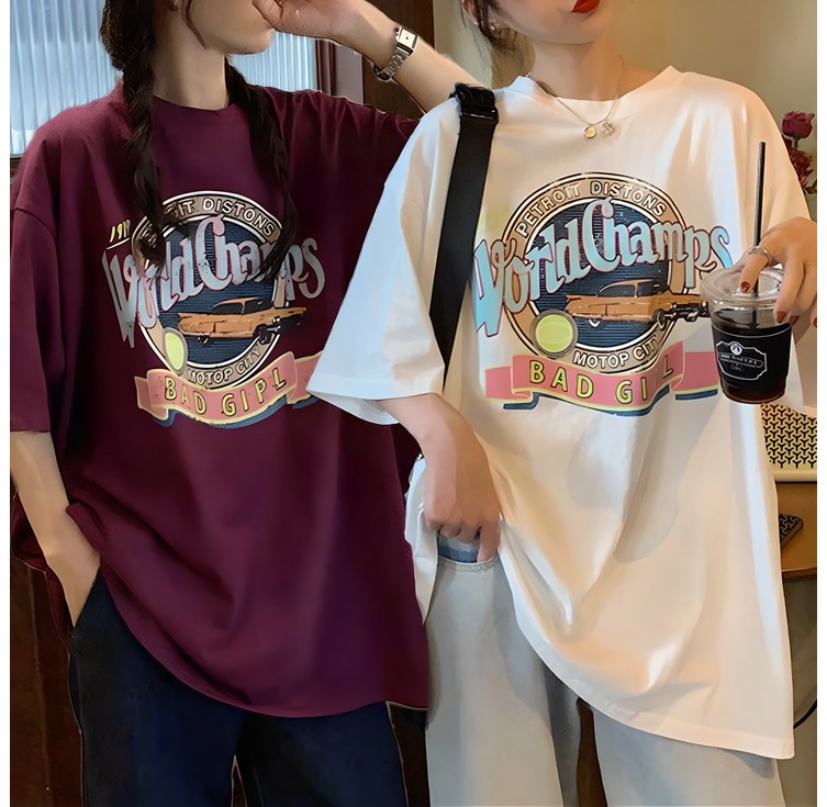 더블랑 루즈핏 1989 여성반팔티셔츠 2P 더블랑 루즈핏 1989 여성반팔티셔츠 2P