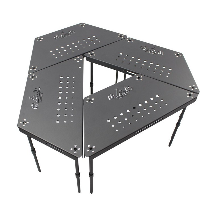 캠핑 테이블 화로대 헥사 테이블4P, 단일색상
