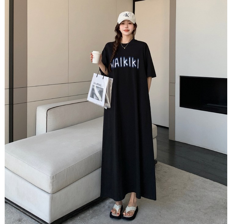 엣지잇지 빅사이즈 원피스, 여름 빅사이즈 롱원피스, 임부복 원피스, 반팔 롱 원피스, 빅사이즈 여성 롱 원피스