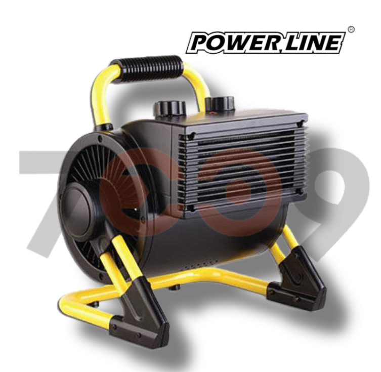파워라인 PTC 팬히터 고급형 온풍 난로 PL160102 야외 캠핑