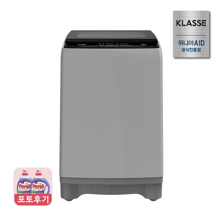 위니아 클라쎄 16kg 일반세탁기 WFA916SGAAK 실버무료설치폐가전무료수거, WFA916SGAAK