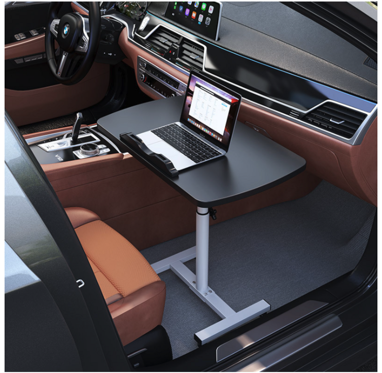 바래움 자동차 조수석 높이조절 폴딩 테이블 식탁