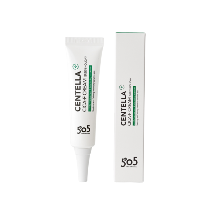 닥터505 센텔라 시카에프 크림 그린홀리데이 여드름 시카 egf 센텔라스카연고, 1개, 20ml