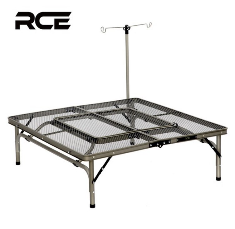 RCE 아이언 메쉬 접이식 캠핑 화로대 테이블 RCE 아이언 메쉬 접이식 캠핑 화로대 테이블