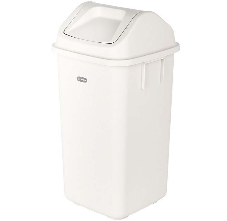 프랑코 퍼블릭 휴지통35L 스윙, 화이트