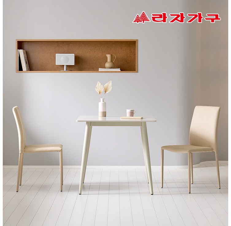 라자가구 파비오 12T 포세린 세라믹 2인용 식탁 의자2개 세트, 화이트상판그레이프레임 라자가구 파비오 12T 포세린 세라믹 2인용 식탁 의자2개 세트, 화이트상판그레이프레임
