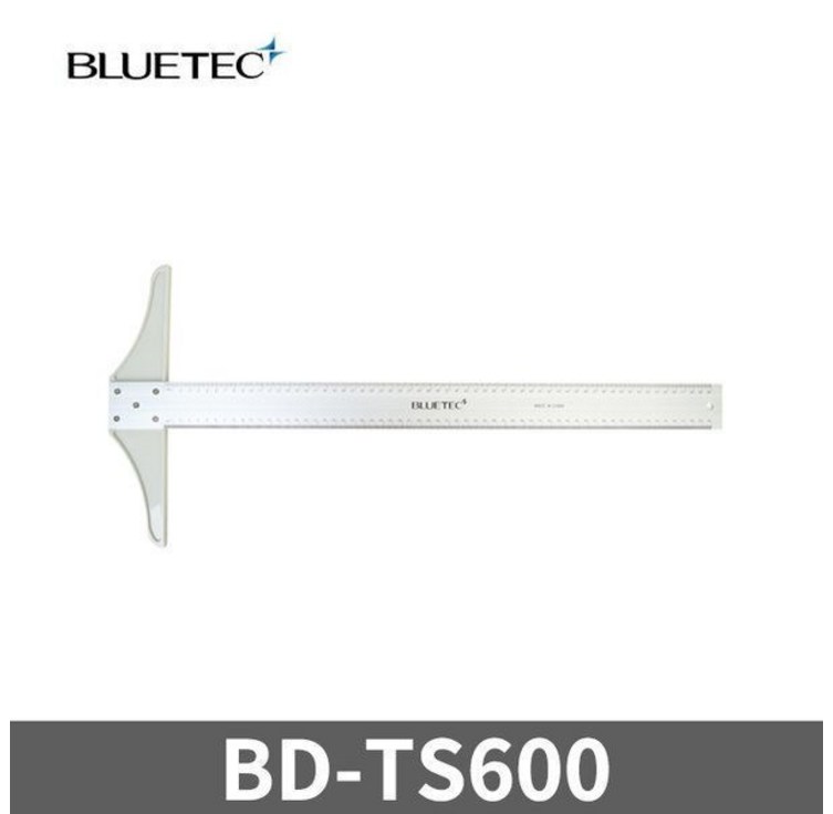 블루텍 직각자 T형 BD TS600 철직자