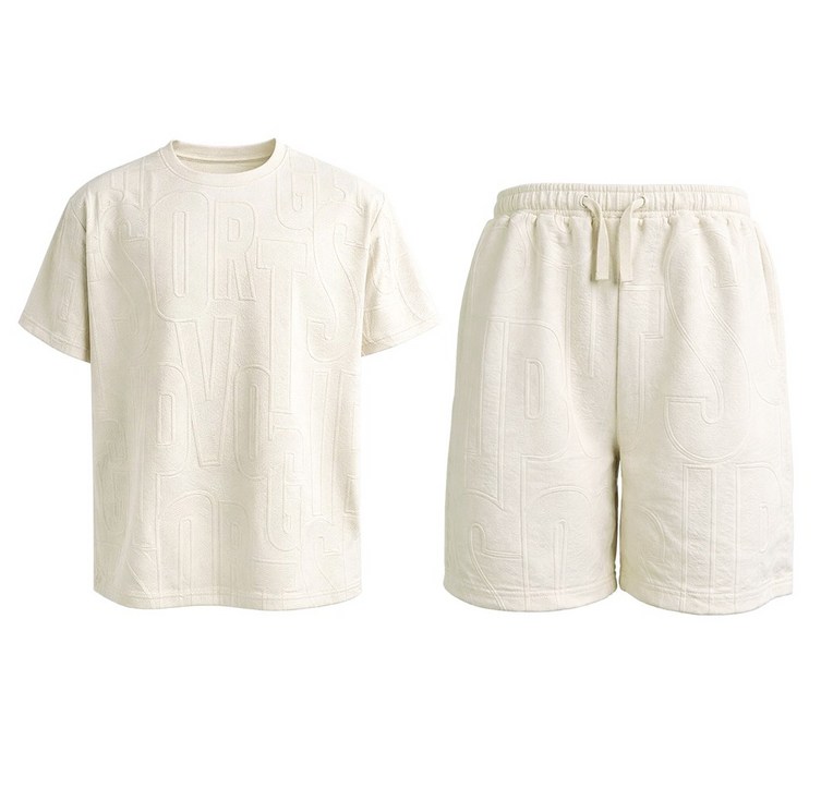 루크 남성 루즈핏 반팔 티셔츠 반바지 상하세트 데일리 심플한 패션 트레이닝복 세트 편안한 간절기 봄여름 츄리닝 셋트