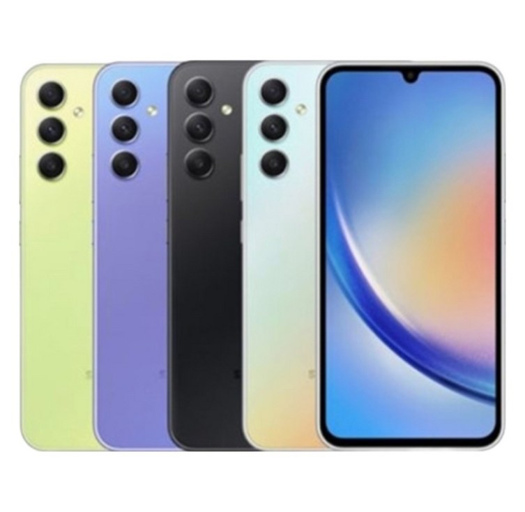 갤럭시 삼성전자 A34 128GB 공기계 중고폰 자급제폰 리퍼폰 SMA346N, 어썸 실버, 128GB