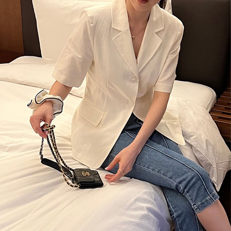 레느 반팔 자켓