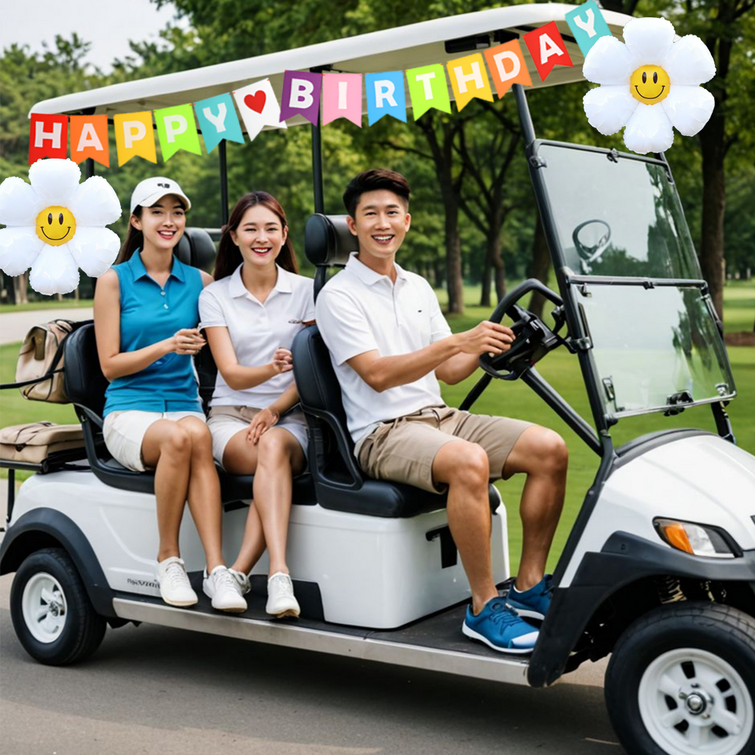 이벤트홀릭 골프카트 라운딩 생일파티용품세트
